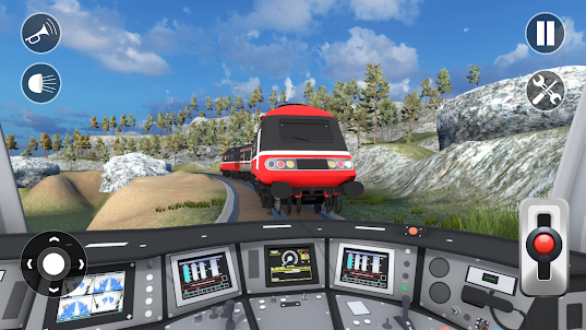 Simulador de motorista de trem
