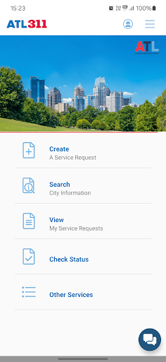 Android application ATL311 Mobile App screenshort