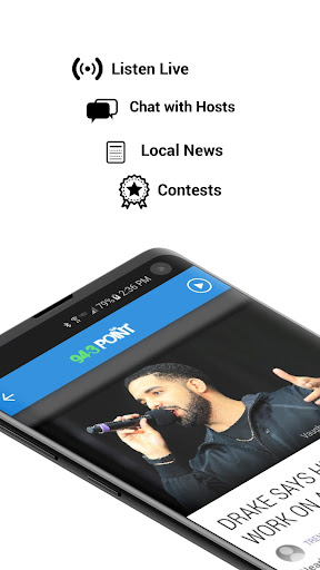 Android application 94.3 The Point (WJLK) screenshort