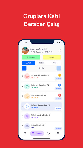Tusiyer App - TUS Kronometre Screen 3