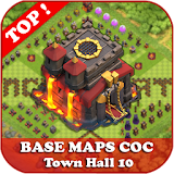 Top Base Maps COC TH 10 icon