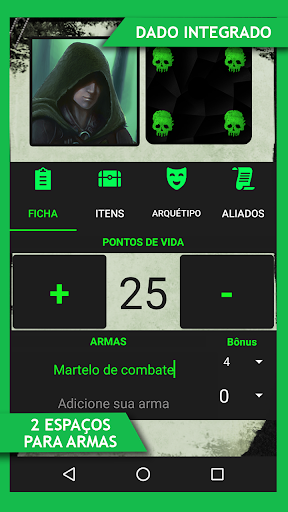 Android application Mestres do Medo screenshort