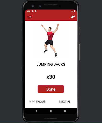 Home Workout - No Equipment Screen 3
