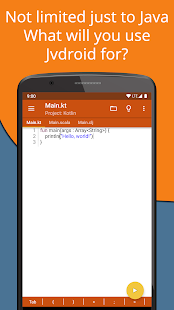 Jvdroid Pro - IDE for Java स्क्रीनशॉट