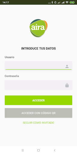 Android application Aira screenshort