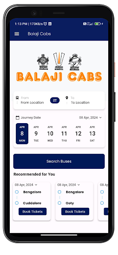 Balaji Cabsのおすすめ画像2