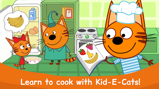 Kid-E-Cats: Cooking for Kids with Three Kittens! 1