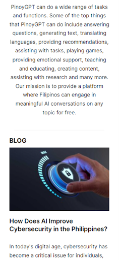 PinoyGPT Screen 2