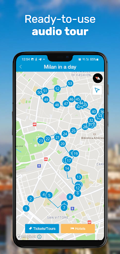 Milan Travel Guide & Map Screen 3
