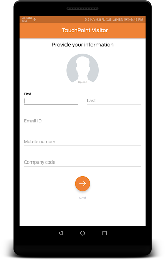 TouchPoint Visitor Screen 2