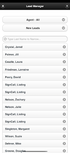 ProAgent CRM Screen 2
