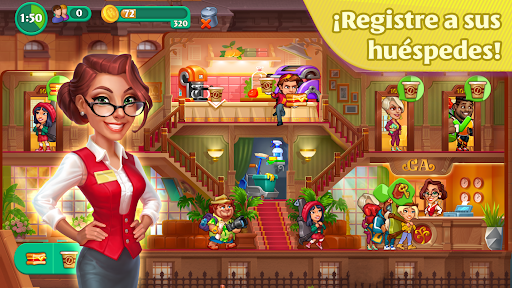Grand Hotel Mania: Hotel juego screenshot 3