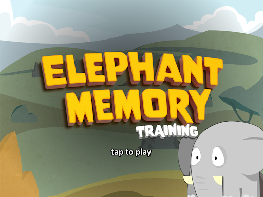 Android application Elephant Memory Training screenshort