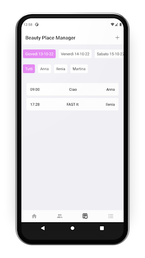 BeautyPlace Manager Screen 3