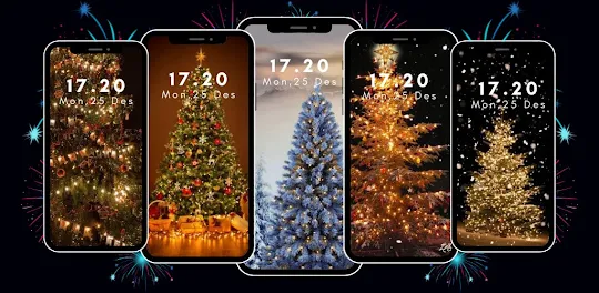 Christmas Tree Wallpaper 4K