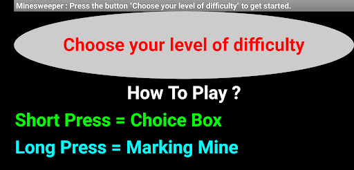 Android application Demine Matrix screenshort