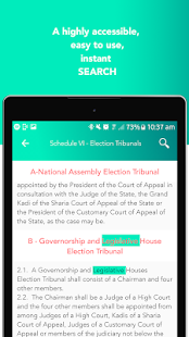 Nigerian Constitution 2.1.1 APK screenshots 13