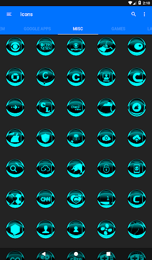 Cyan Icon Pack Style 2 ✨Free✨