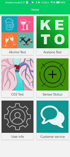 Breath Meter Breathalyzer Screen 2