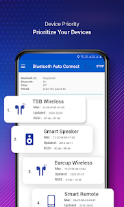 Auto Bluetooth Connect Devices