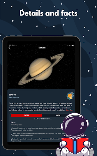 Screenshot of Astrofy: Your space guide