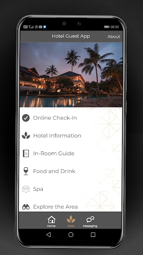 Hotel Guest App Screen 3