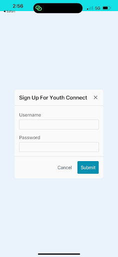 YouthConnect Screen 2