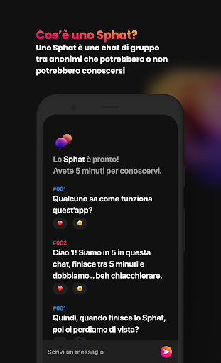 Android application Sphat screenshort