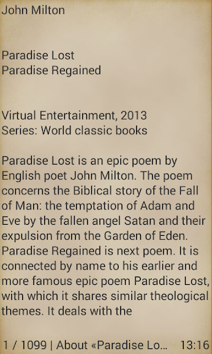 Paradise Lost. Paradise Regain Screen 2