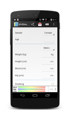 WHR Meter -  BMI, WHR, CVDのおすすめ画像2