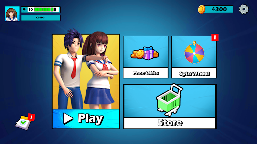 Captura 6 School Love Life: Anime Games android