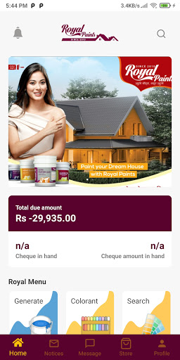 Royal Color Mart Screen 2