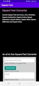 Square Feet Converter