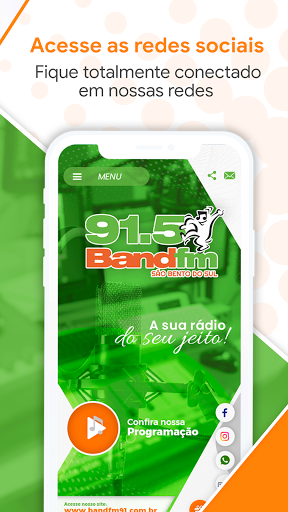 Band FM 91.5 São Bento do Sul Screen 3