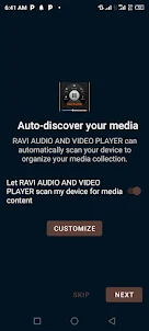 Ravi Player -Audio and video