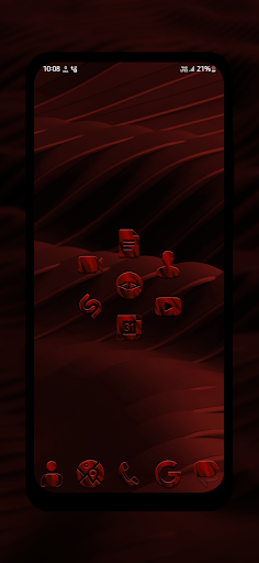 Red Fur Icon Pack Screen 2