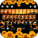 Sunflower Fields Keyboard Background