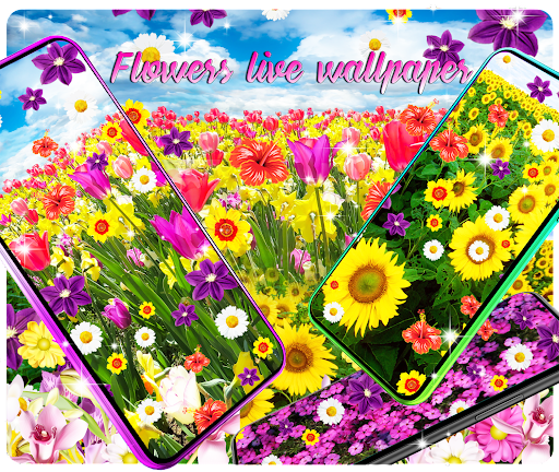 Flowers live wallpaper