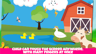 Game screenshot Farm animals game for babies hack