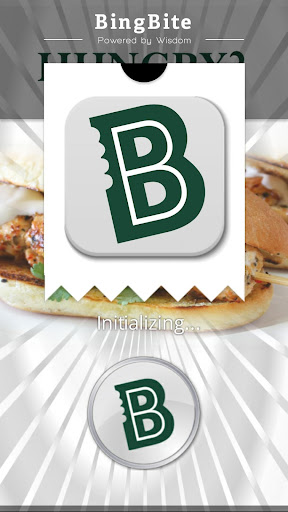 Android application BingBite screenshort