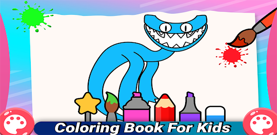 Baixar Rainbow Friends Coloring Book para PC - LDPlayer