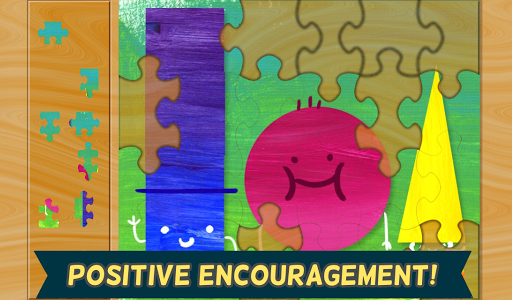 Screenshot of Shape Games for Kids: Puzzles