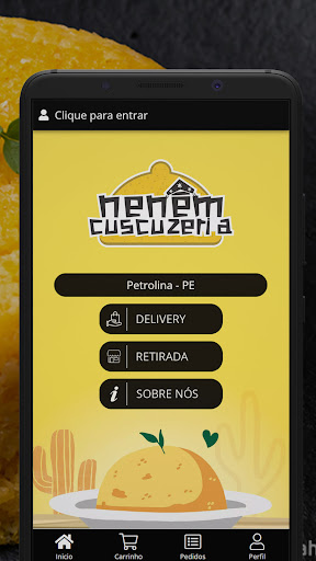 Android application Sabores da Neném screenshort