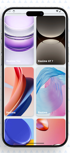 Screenshot of Wallpapers For Realme HD - 4K