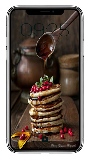 Android application Food Wallpaper Aesthetic screenshort