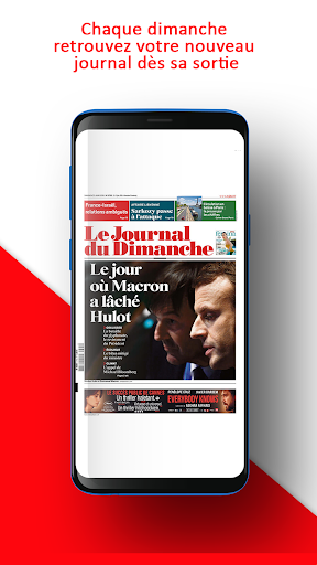 Android application L'ancienne app Le JDD screenshort