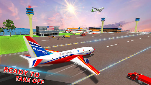 US Pilot Flight: Plane Games - Simulation - games