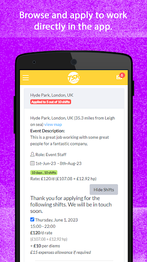App preview