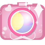 camera pinkpink icon