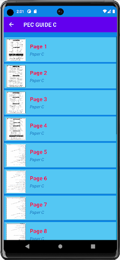 PEC C Screen 3